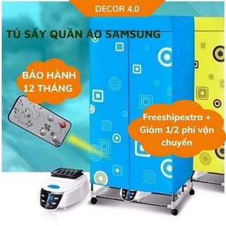 Tủ sấy quần áo Samsung, Máy sấy quần áo nhanh khô Decor 4.0