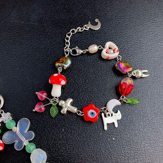 |Gummyclub| Vòng tay X-mas is coming | khoá thép không gỉ