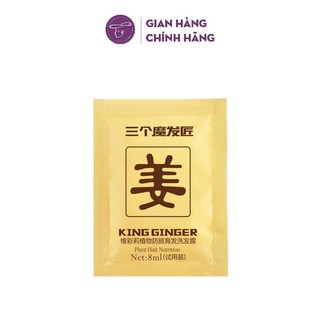 Gói dầu gội gừng Mofajang 8ml giảm dầu, giảm rụng tóc