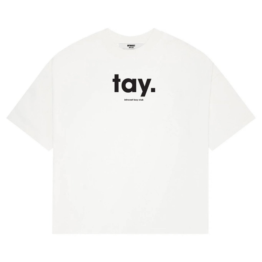 Áo thun Trắng "Tay" - Introvert Boy Club