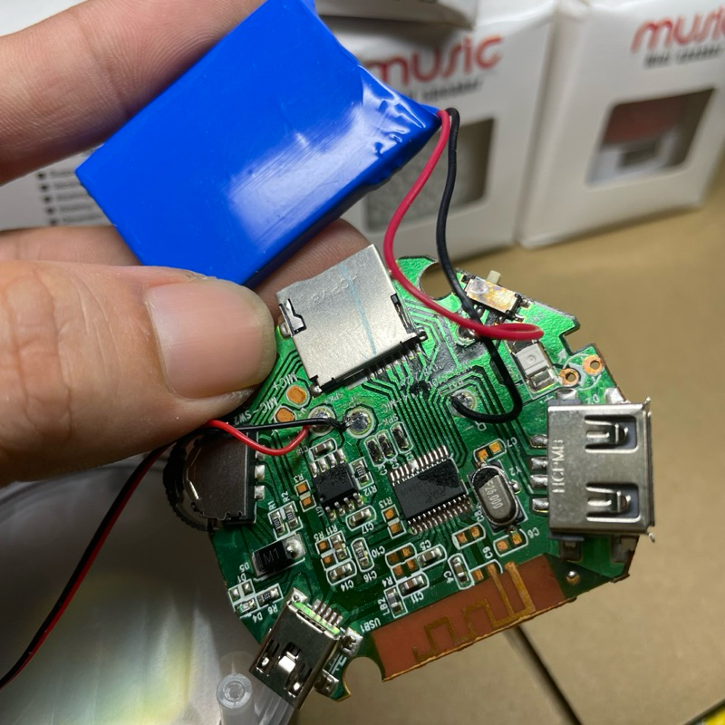 Combo 2 xác loa mini