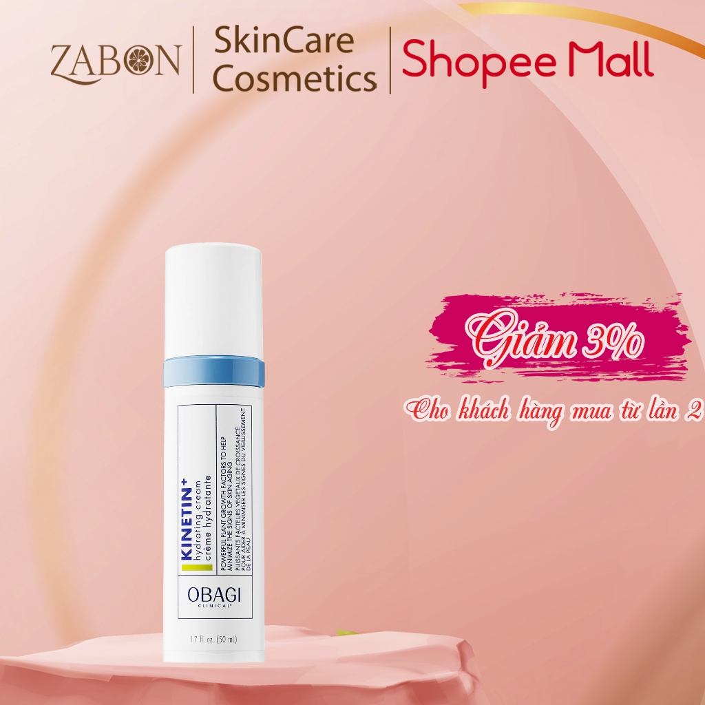 Kem dưỡng CLINICAL Kinetin+ Hydrating Cream 50ml