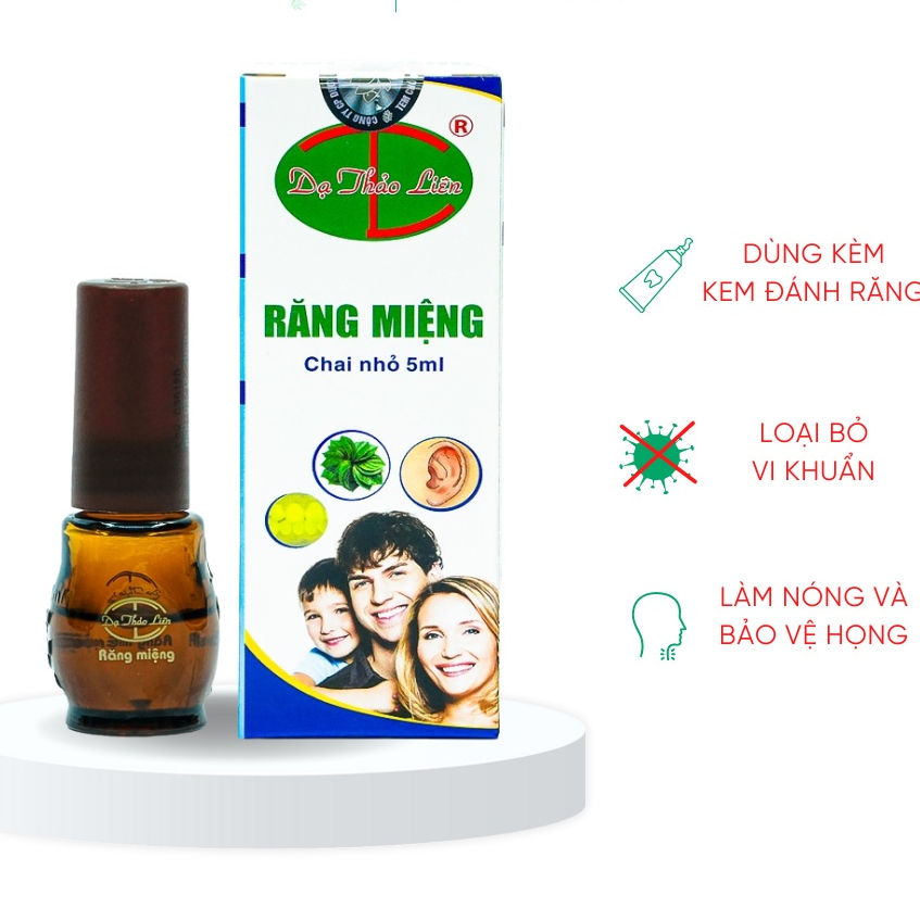 Tinh Dầu Răng Miệng Dạ Thảo Liên 5ml Thảo Dược Thiên Nhiên