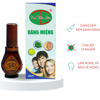 Tinh dầu răng miệng dạ thảo liên 20ml thảo dược thiên nhiên | da thao lien oral essential oil 100% natural 20ml