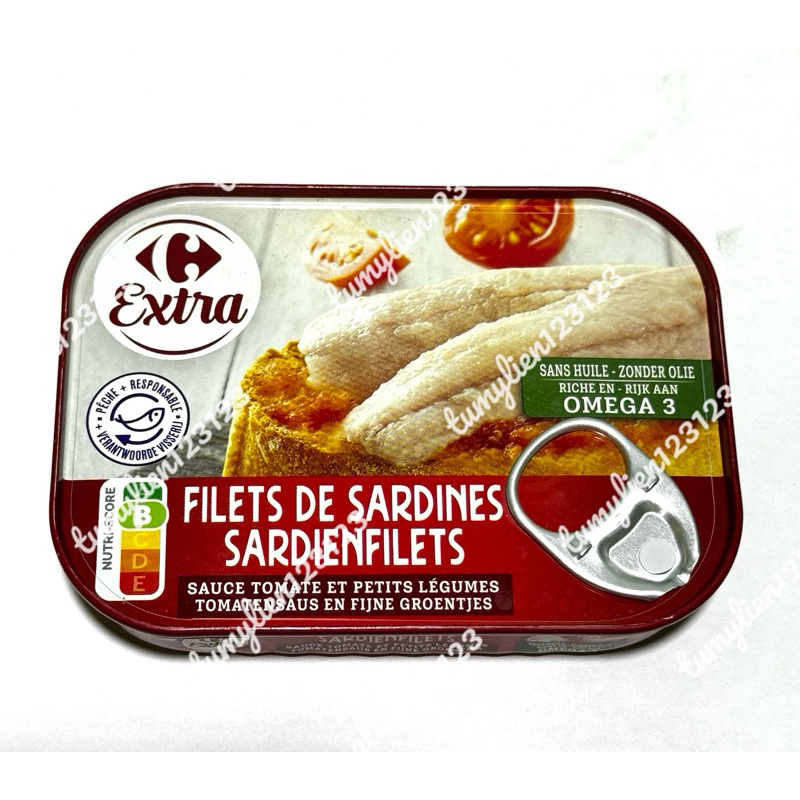 Phile Cá Mòi Sốt Cà Chua Hộp 100g