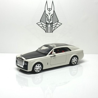 Mô hình xe ôtô kim loại 1/24 siêu xe rolls royce sweptail dùng để trưng bày bàn làm việc