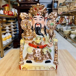 Tượng ông phát để giữa ông thần tài thổ địa hàng cao cấp