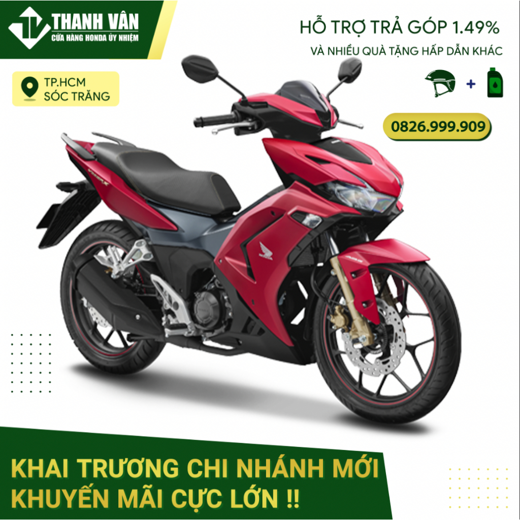 Xe Máy Honda WinnerX Phiên bản 2023 Đặc biệt ABS khoá Smartkey