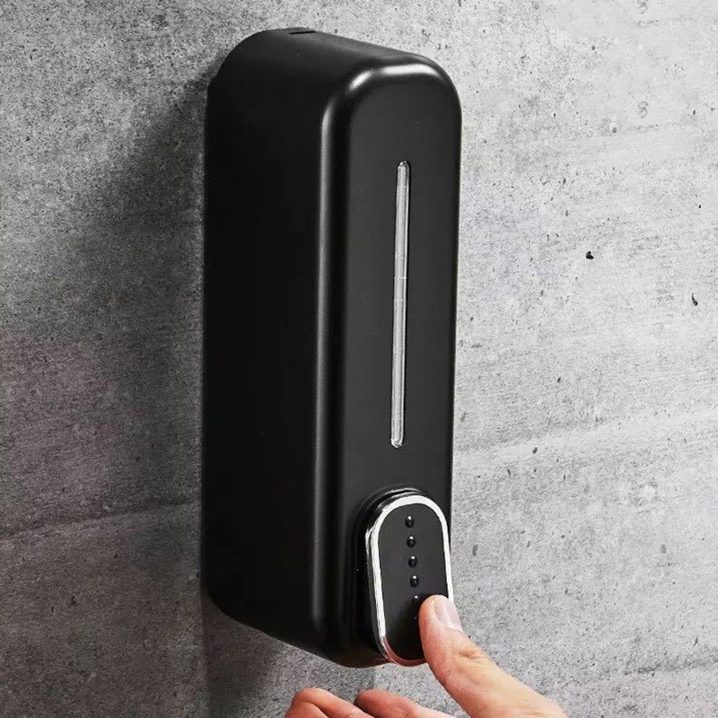Hộp đựng xà phòng rửa tay, nước rửa chén gắn tường ấn tự động nhả thông minh 350ml - LOẠI MỚI