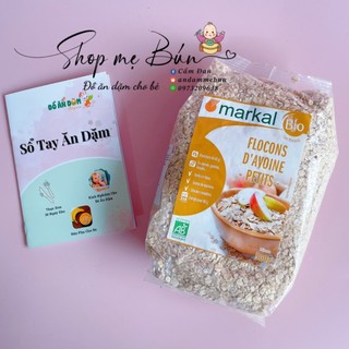 Yến mạch hữu cơ cán vỡ markal cho bé 6m+ 100g/500g