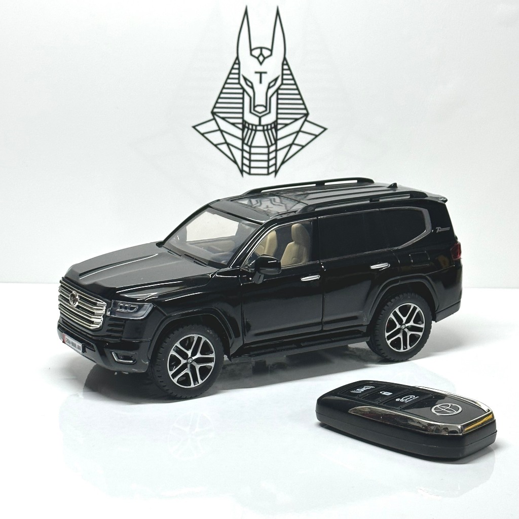 Mô Hình Xe Ôtô Kim Loại 1/24 Siêu Xe TOYOTA LAND CRUISER LC300 Có REMOTE Dùng Để Trưng Bày