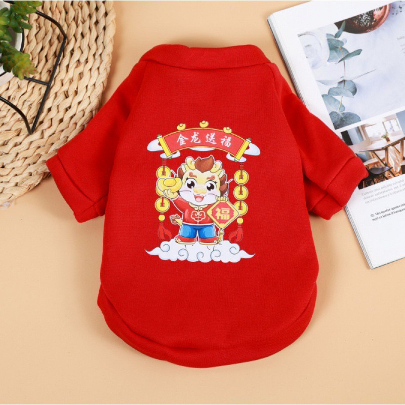 Áo Tết Cho Chó Mèo, Áo Tết Giữ Nhiệt Cho Chó Mèo Mới Nhất, Áo Tết Cho Thú Cưng