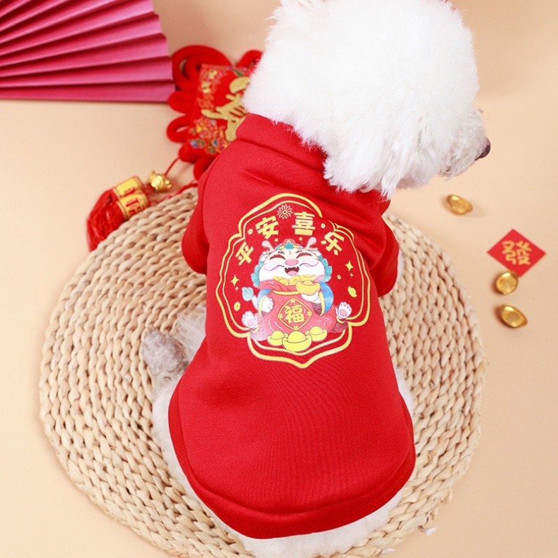 Áo Tết Cho Chó Mèo, Áo Tết Giữ Nhiệt Cho Chó Mèo Mới Nhất, Áo Tết Cho Thú Cưng