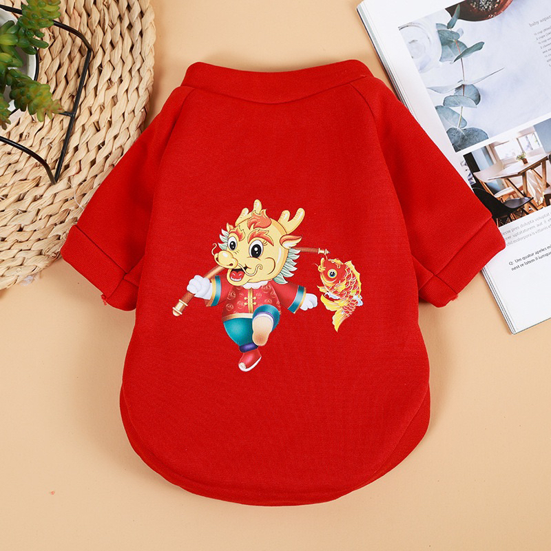 Áo Tết Cho Chó Mèo, Áo Tết Giữ Nhiệt Cho Chó Mèo Mới Nhất, Áo Tết Cho Thú Cưng