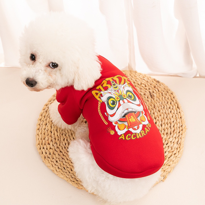 Áo Tết Cho Chó Mèo, Áo Tết Giữ Nhiệt Cho Chó Mèo Mới Nhất, Áo Tết Cho Thú Cưng