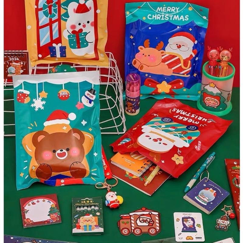 Túi quà  giáng sinh bất ngờ siêu to, túi quà blind bang hộp mù cho bé unbox, quà tặng noel giáng sinh cho bé