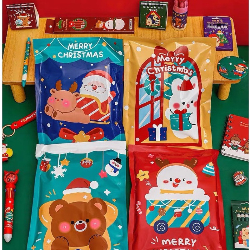 Túi quà  giáng sinh bất ngờ siêu to, túi quà blind bang hộp mù cho bé unbox, quà tặng noel giáng sinh cho bé