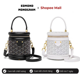 Túi Hộp Cannes Handbag Edmond Maison Monogram Chính Hãng