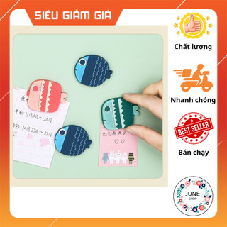 Nam châm hình con cá hít dán dính tủ lạnh trang trí phụ kiện bếp mini sáng tạo