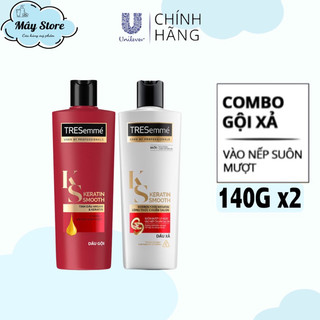 Combo dầu gội + dầu xả tresemmé 140g x2
