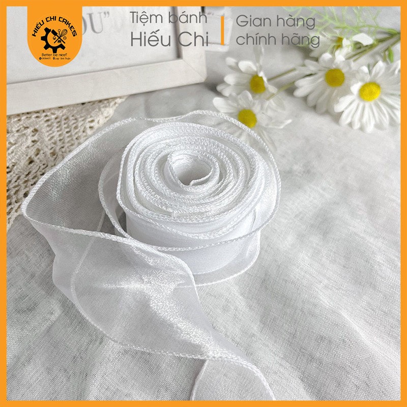 RUY BĂNG VOAN KHÔNG LÕI 4CM X 10M RBV410