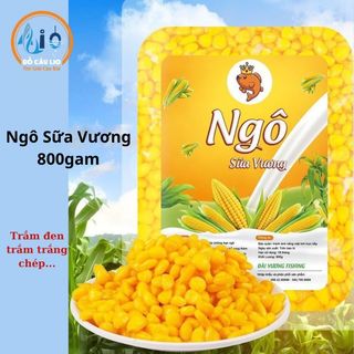 Mồi câu cá ngô sữa vương 800g mồi câu cá trắm đen , trắm trắng , chép mc-02