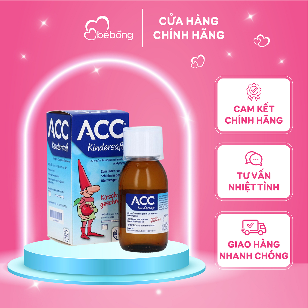 Siro ho long đờm ACC nội địa Đức 100ml