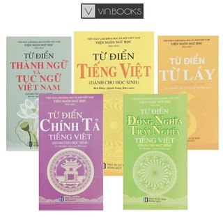 Sách - Trọn Bộ 5 Cuốn Từ Điển Tiếng Việt Dành Cho Học Sinh