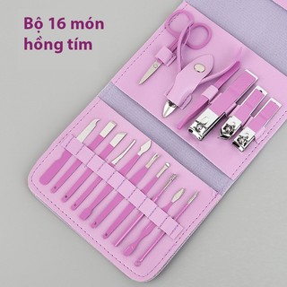 Bộ bấm móng tay chân 16 món