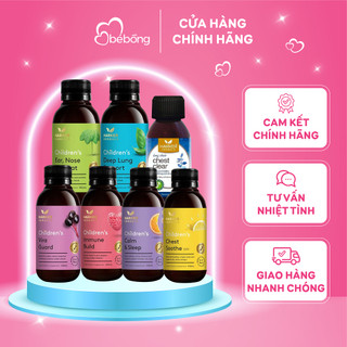 Siro thảo dược Harker Herbals NewZealand 100ml và 150ml các loại cho bé