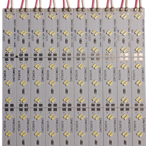 Led thanh 12v 4014 có tùy chọn máng led - Độ dài 1 mét