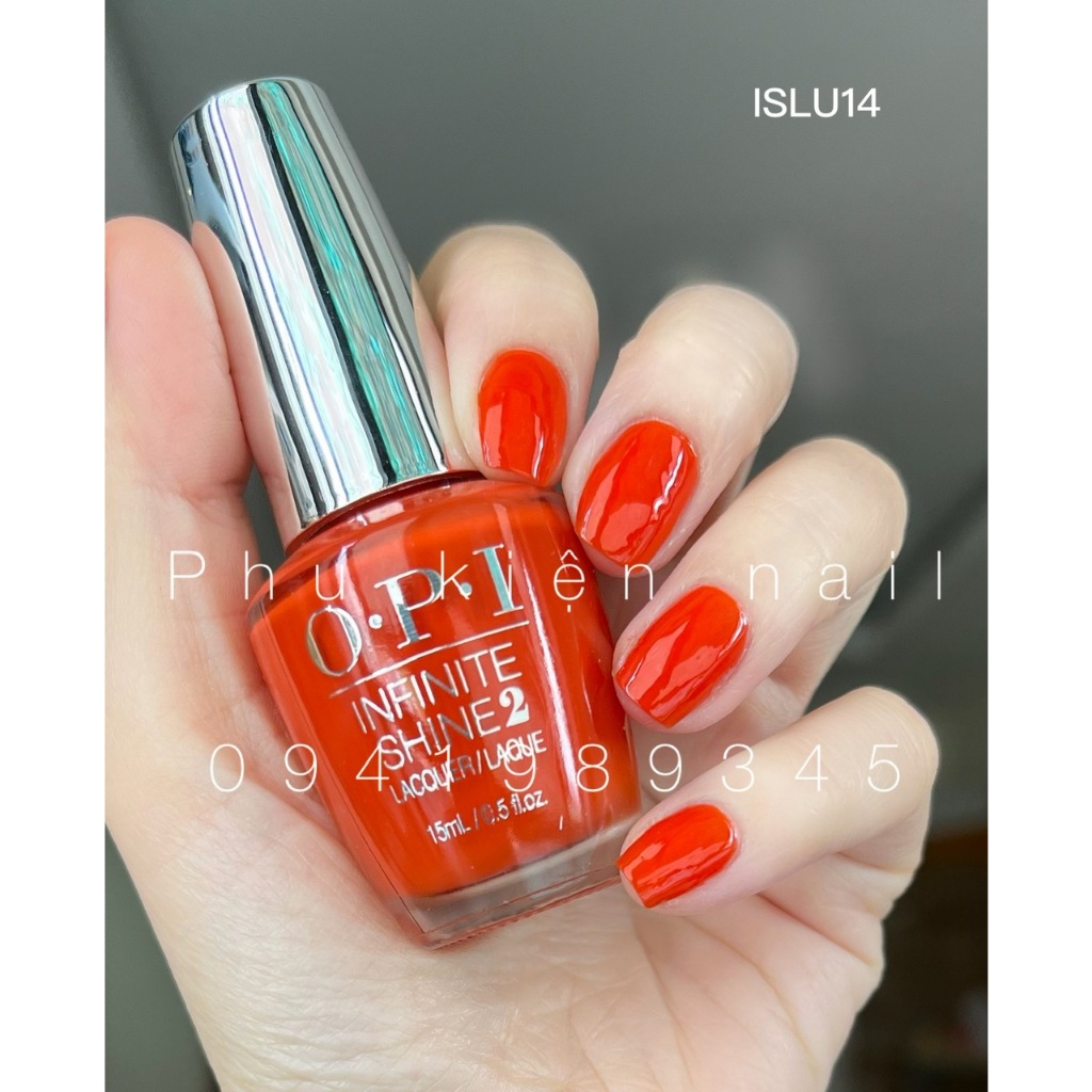 Sơn Móng Tay OPI - Sơn Nắp Bạc Siêu Bóng (ISLU14)
