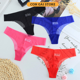Quần lót lọt khe sexy nữ siêu mỏng xuyên thấu tàng hình không viền TL024 – Con Gái Store