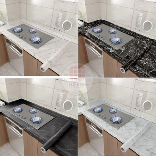 Decal giả vân đá dán bếp chống dầu mỡ cách nhiệt. giấy dán bàn tủ tường nhà tắm phòng khách ngủ