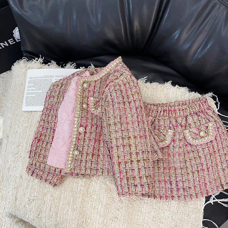 Set dạ xinh cháy phố dành cho bé gái