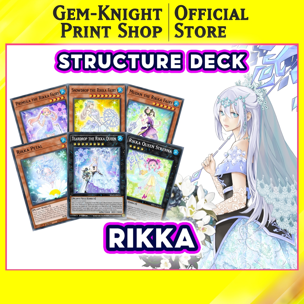 [Bài In] Bộ bài Yugioh - Structure Deck: Rikka