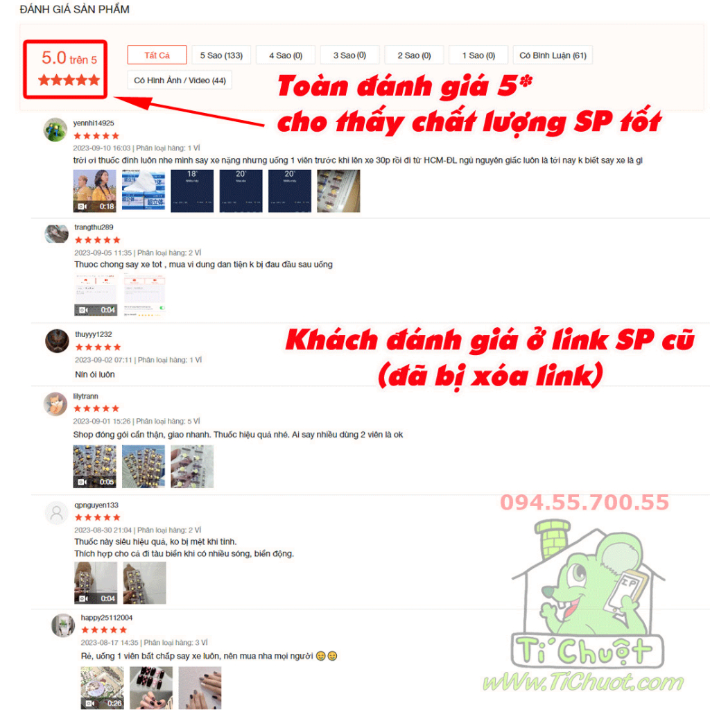 Viên Chống Nôn Ói Thái Lan Thần Thánh Dùng Khi Đi Tàu Xe DATE 2026