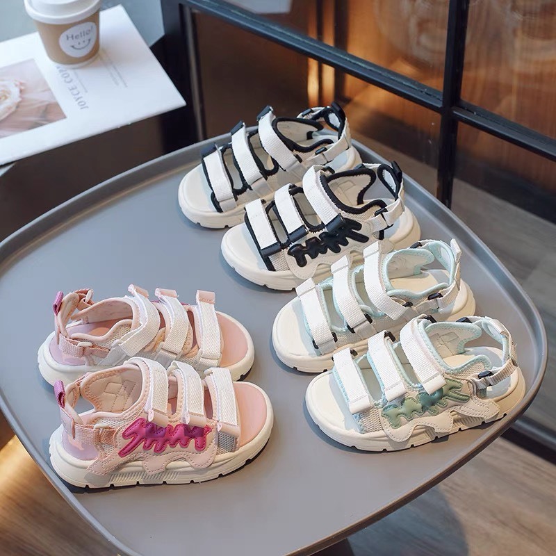 Dép bé trai - sandal bé gái thể thao cho bé trai 2-7 tuổi siêu nhẹ quai ngang đế êm chống trượt thời trang 7330
