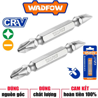Đồ nghề wadfow bộ 2 mũi bắt vít 2 đầu ph2+sl6 65mm wsv0k11