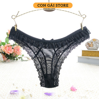 Quần lót lọt khe xuyên thấu nữ gợi cảm siêu mỏng, đồ lót sexy TL085 – Con Gái Store