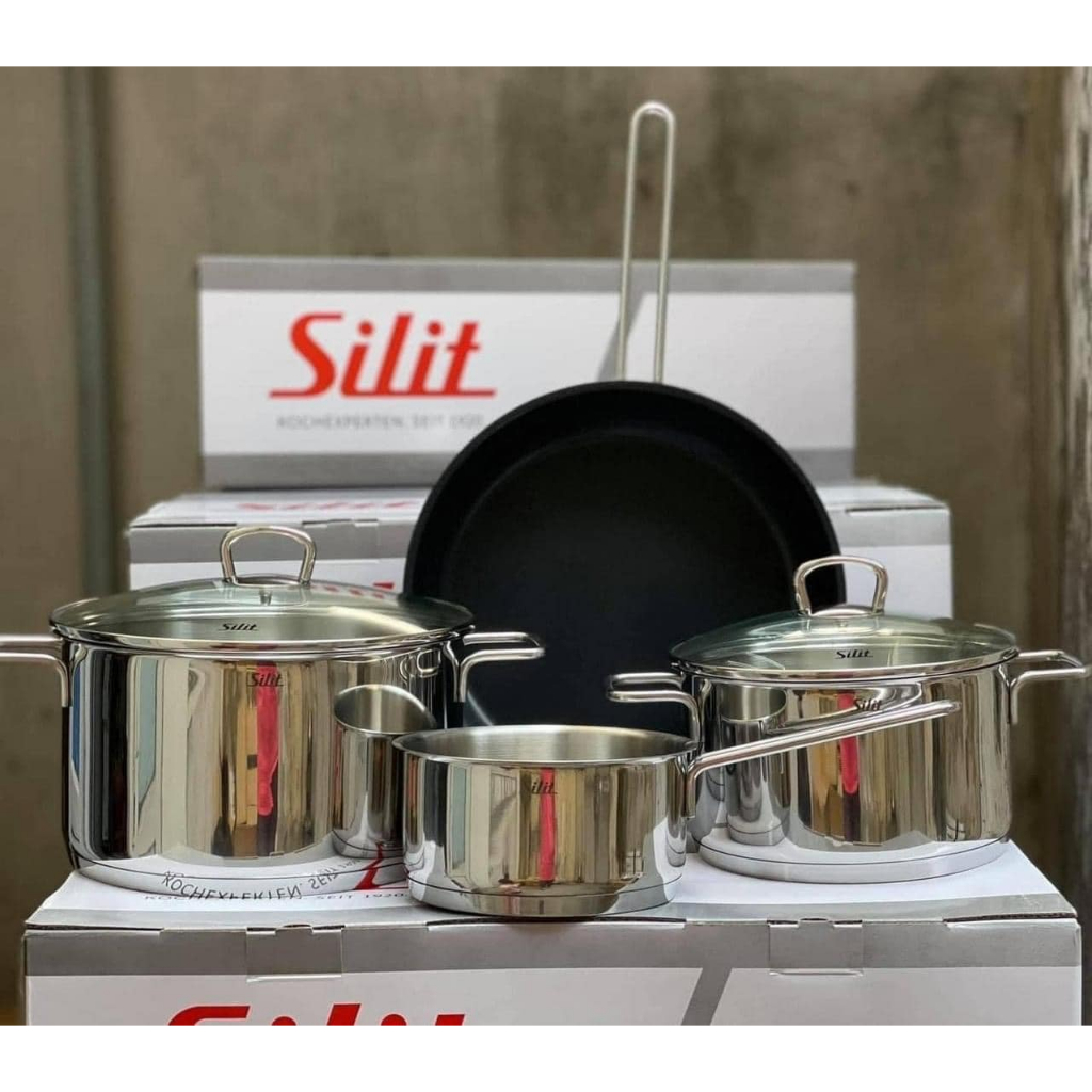 Bộ nồi siêu đẹp Silit 4 món Alicante  - HANGDUC88