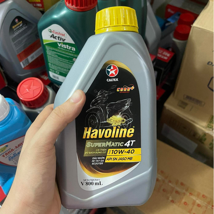 Dầu Nhớt xe máy Caltex Havoline (xe ga -xe số) Chính Hãng