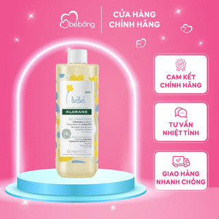 Sữa tắm gội Klorane BéBé 500ml (trẻ từ sơ sinh)