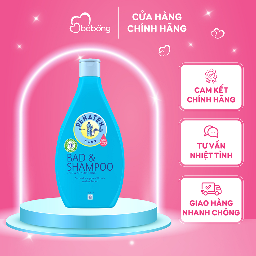 Sữa tắm gội Penaten 400ml Đức