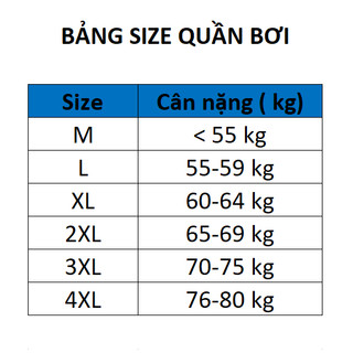 Combo 2 quần bơi nam lửng
