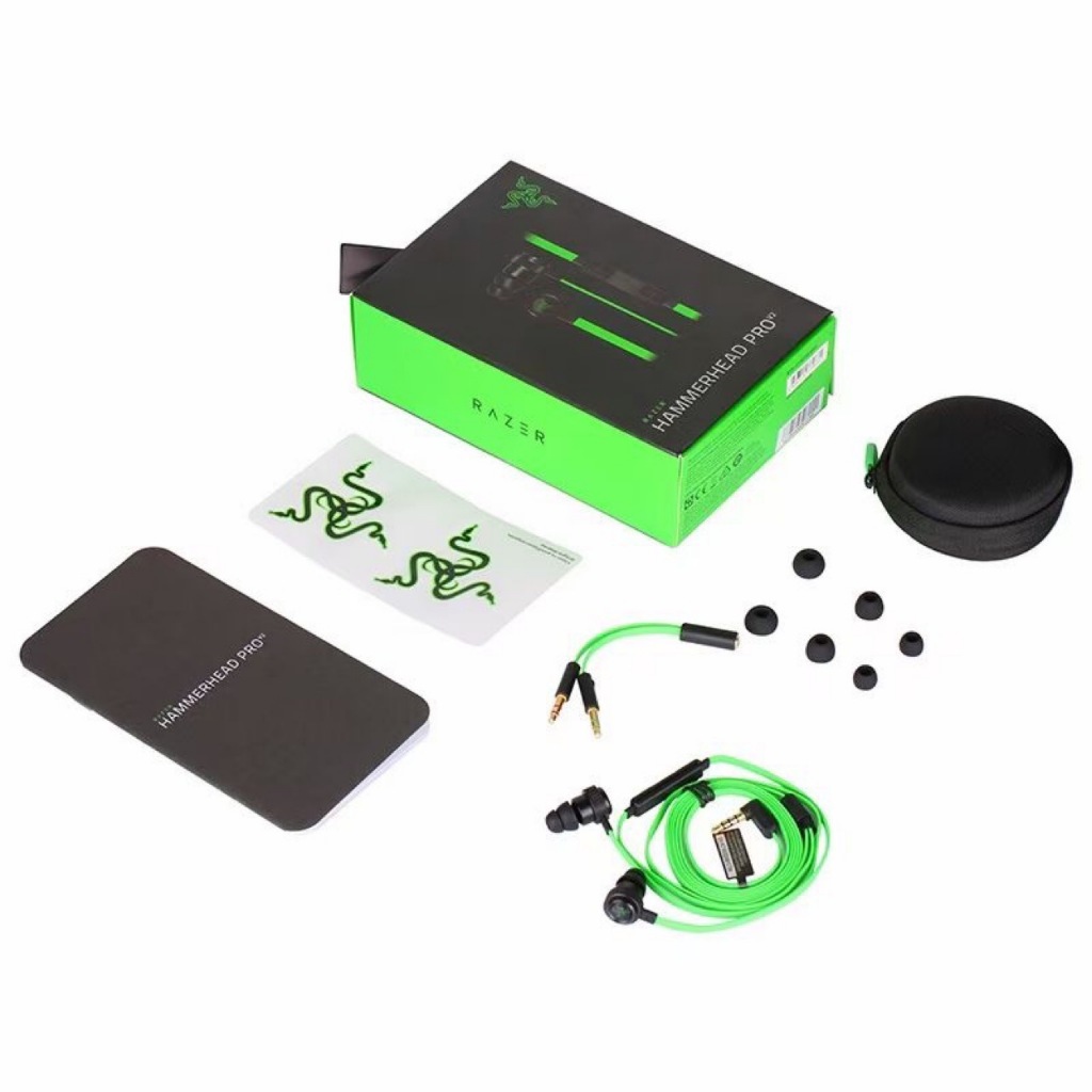 Tai Nghe Razer Hammerhead Pro V2 Chơi Game Mượt Mà Không Delay Âm Thanh Chân Thực Sống Động - Bảo Hành 24 Tháng ZiZuTech