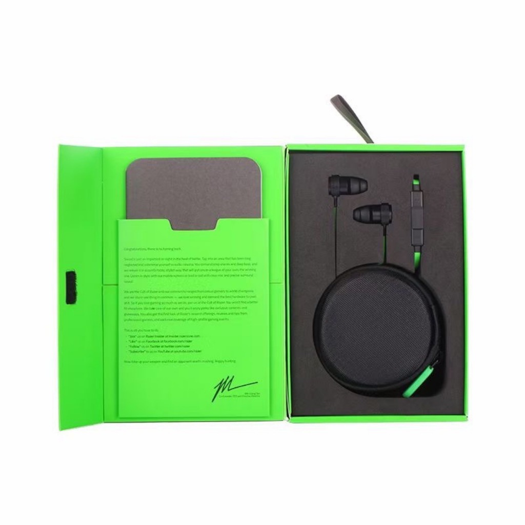 Tai Nghe Razer Hammerhead Pro V2 Chơi Game Mượt Mà Không Delay Âm Thanh Chân Thực Sống Động - Bảo Hành 24 Tháng ZiZuTech