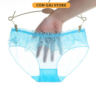 Quần lót nữ xuyên thấu gợi cảm ren siêu mỏng quyến rũ TL012 – Con Gái Store