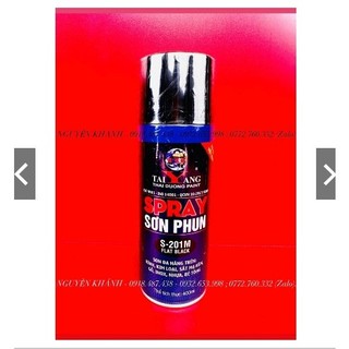 29/109A-xịt samurai màu đen mờ