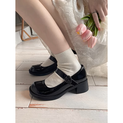 MARY JANE, Giày mary jane cao 5 phân